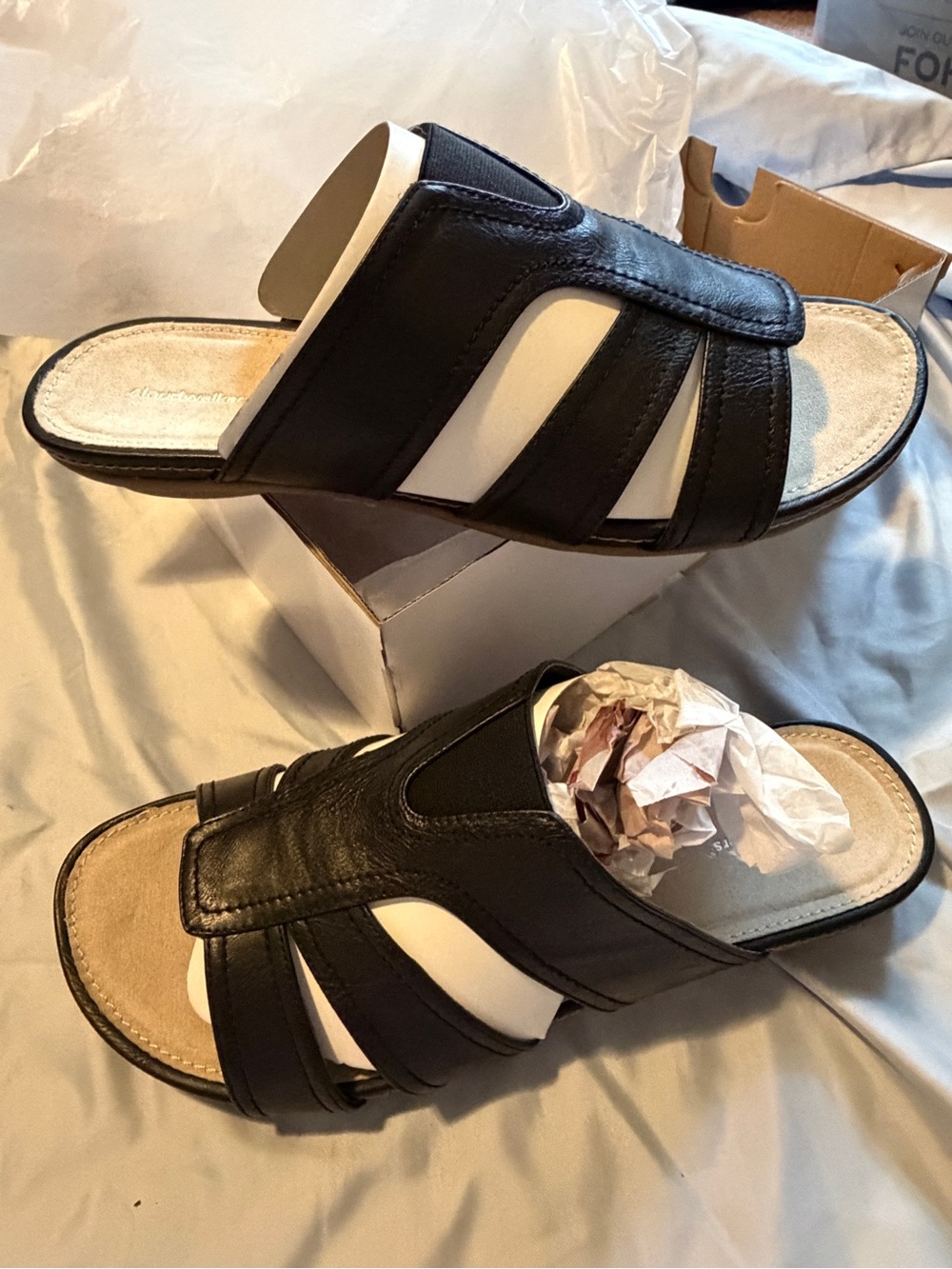 Cloudwalkers by Black “Asia” Sandals